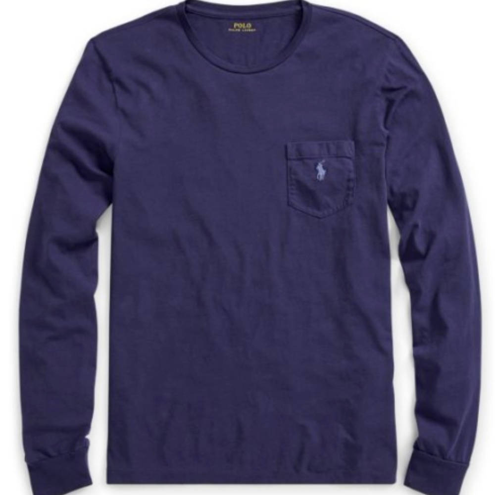 Men's New Polo Ralph Lauren Long Sleeve T-Shirt